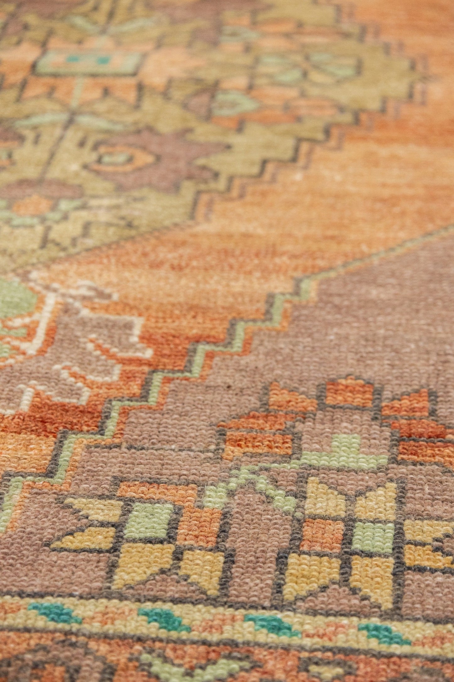 Vintage Yastik Handwoven Tribal Rug, J88045