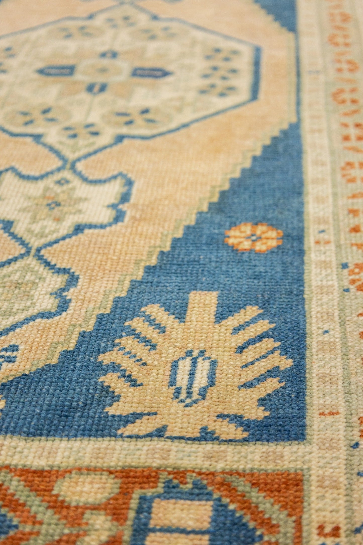 Vintage Yastik Handwoven Tribal Rug, J88049