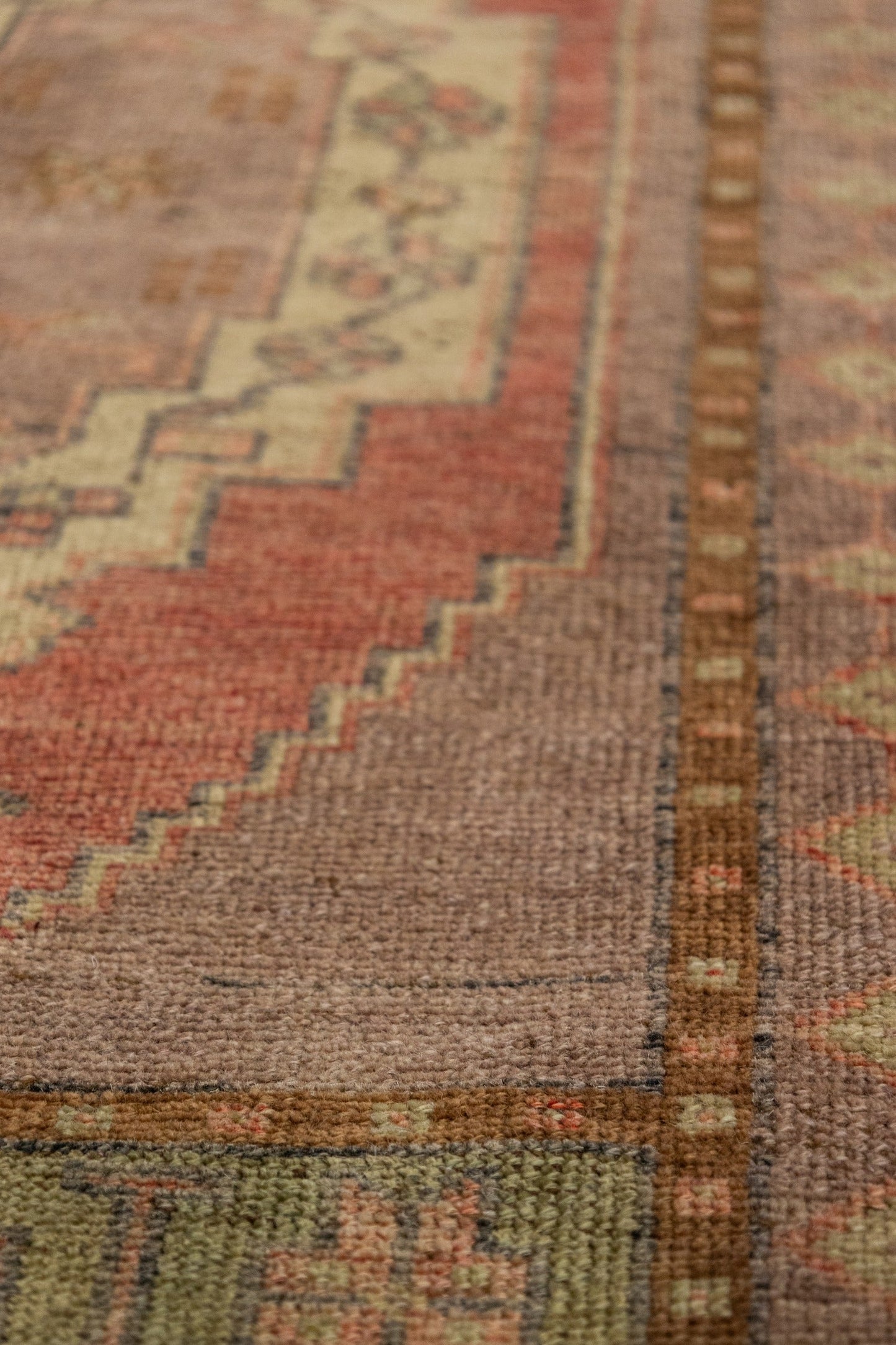 Vintage Yastik Handwoven Tribal Rug, J88058