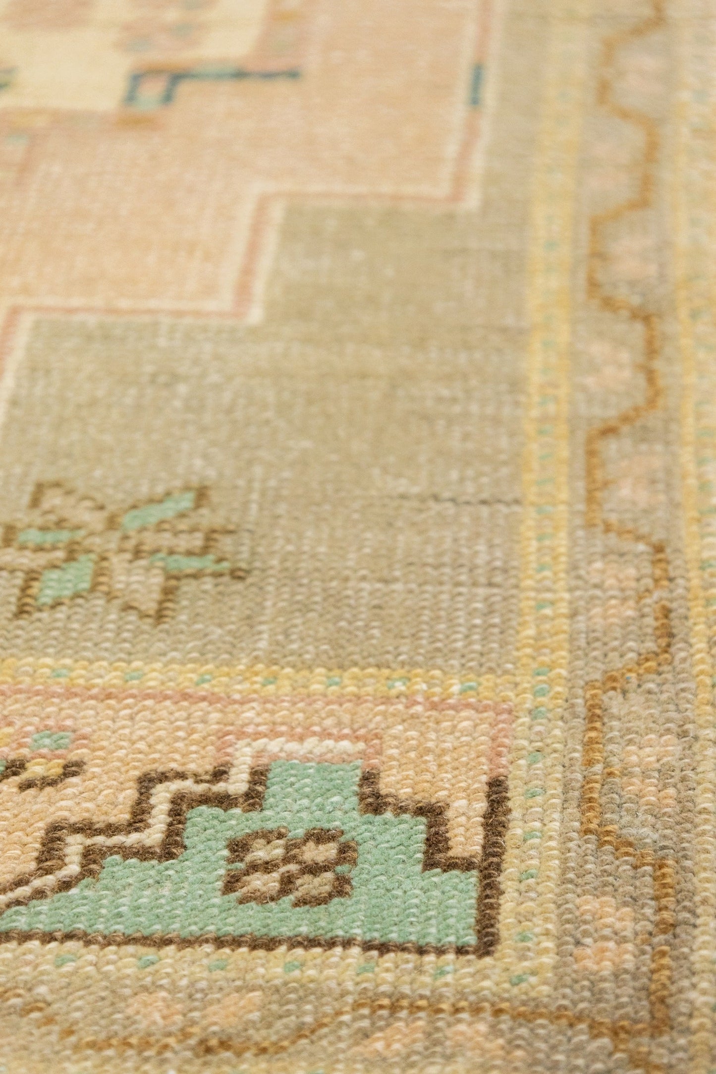Vintage Yastik Handwoven Tribal Rug, J88062