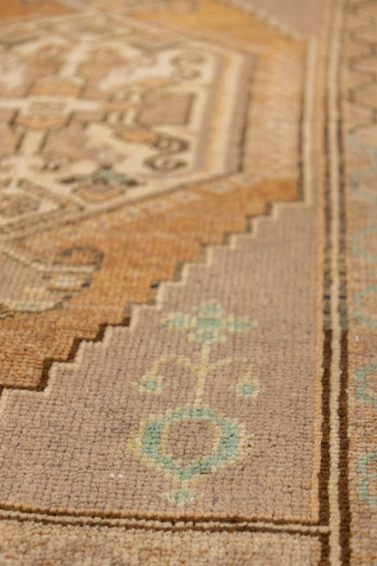 Vintage Yastik Handwoven Tribal Rug, J88067