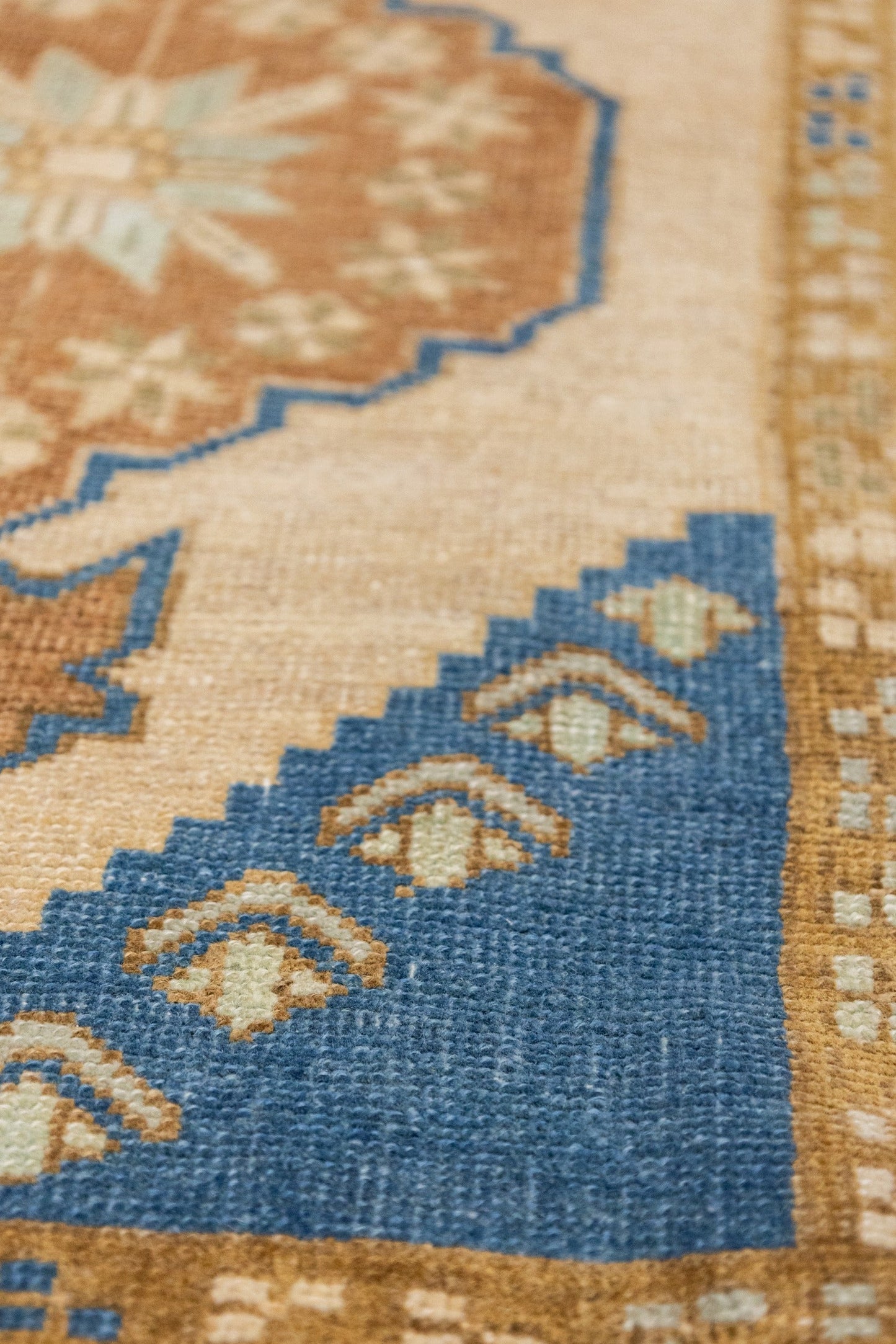 Vintage Yastik Handwoven Tribal Rug, J88074