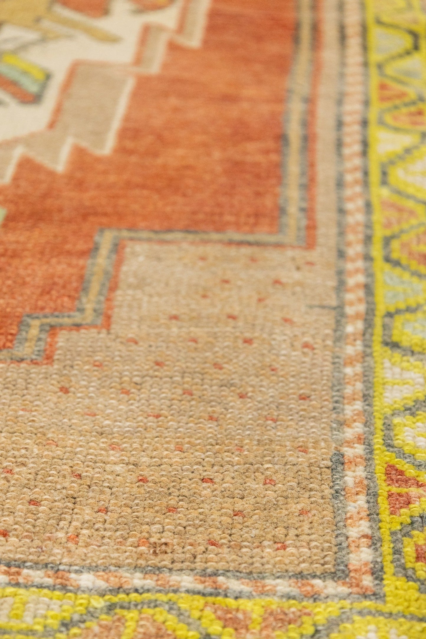 Vintage Yastik Handwoven Tribal Rug, J88079