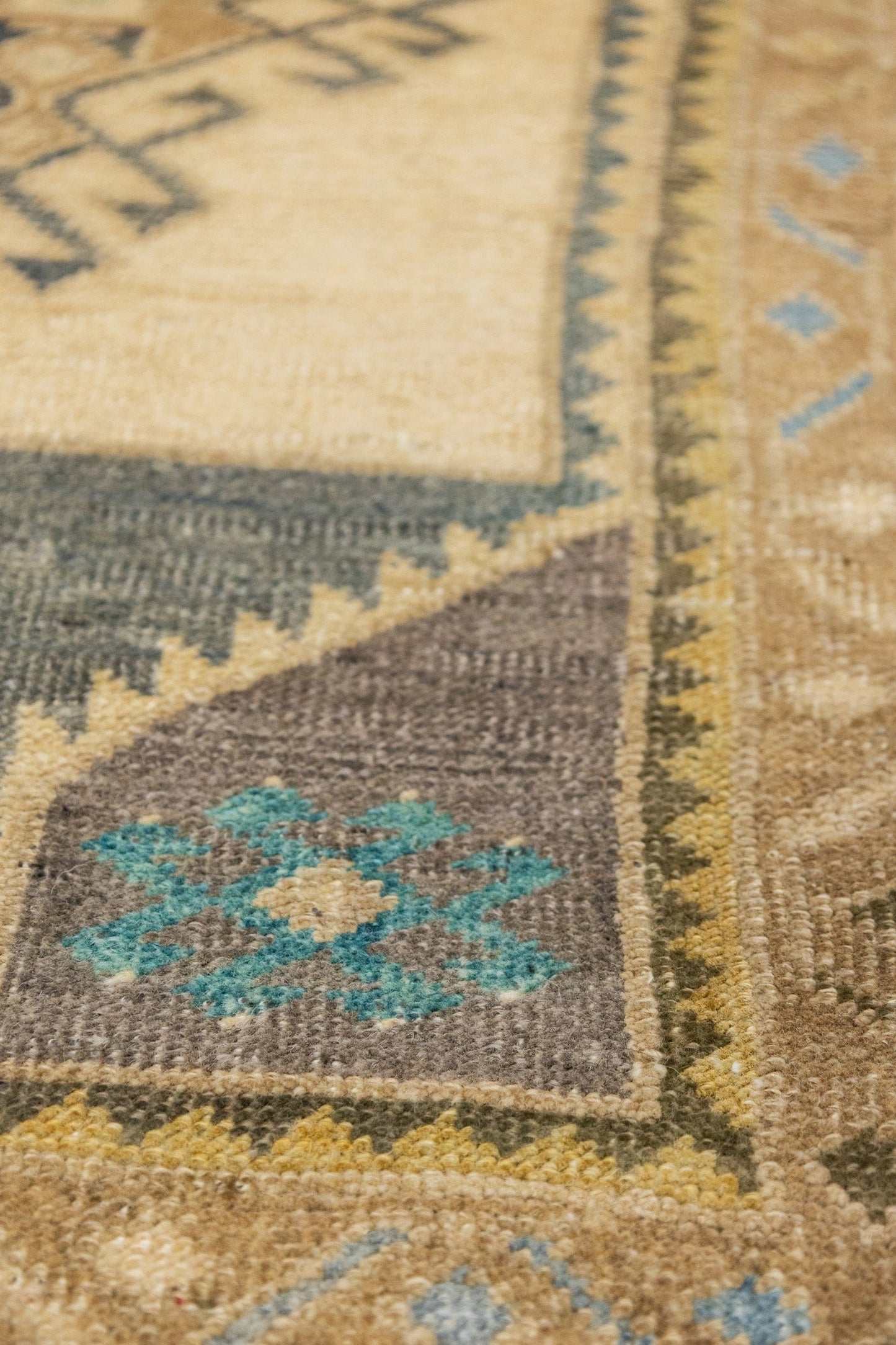 Vintage Yastik Handwoven Tribal Rug, J88081