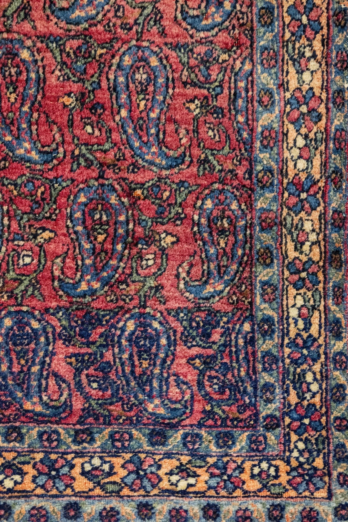 Antique Yezd Handwoven Tribal Rug, JF8802
