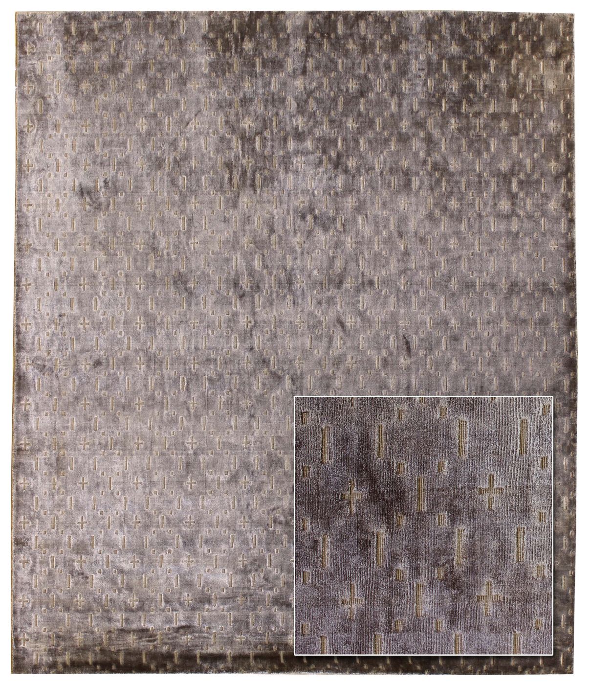 Positive Space Handwoven Contemporary Rug
