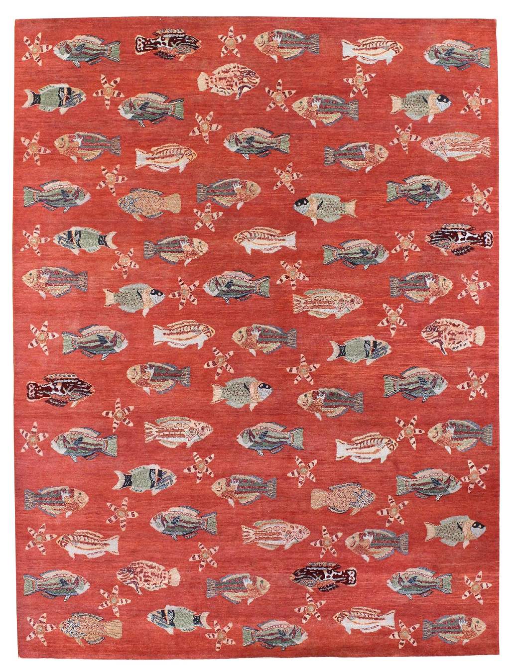 Wrasse Handwoven Contemporary Rug