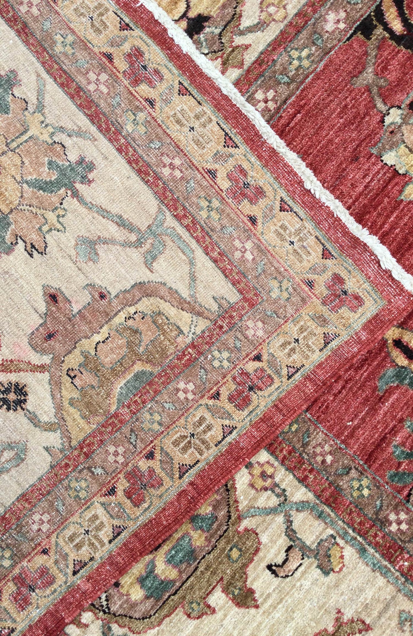 Sultanabad Handwoven Traditional Rug, J10396