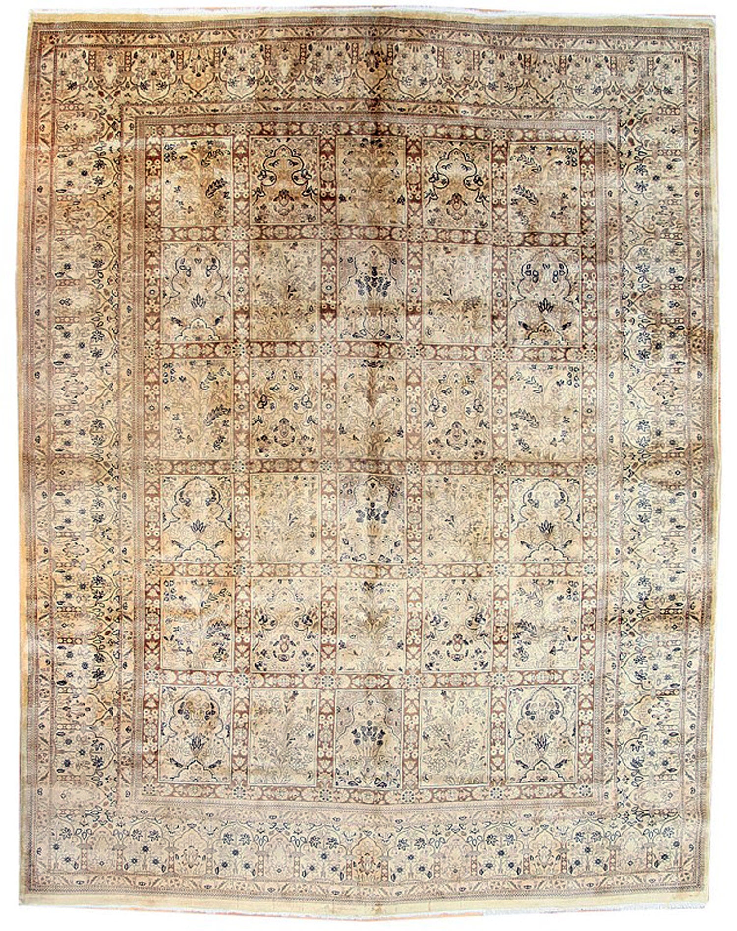Antique Tabriz Handwoven Traditional Rug, JF4100