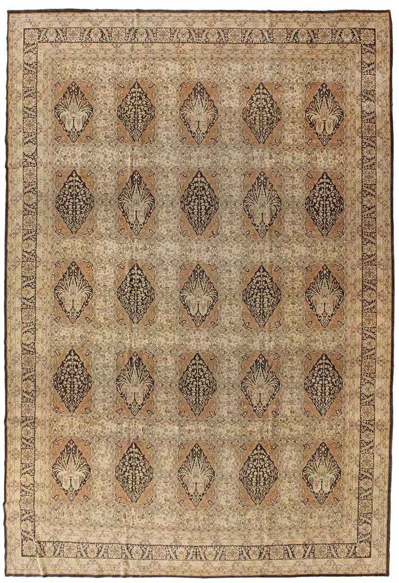 Antique Tabriz Handwoven Traditional Rug, JF6045