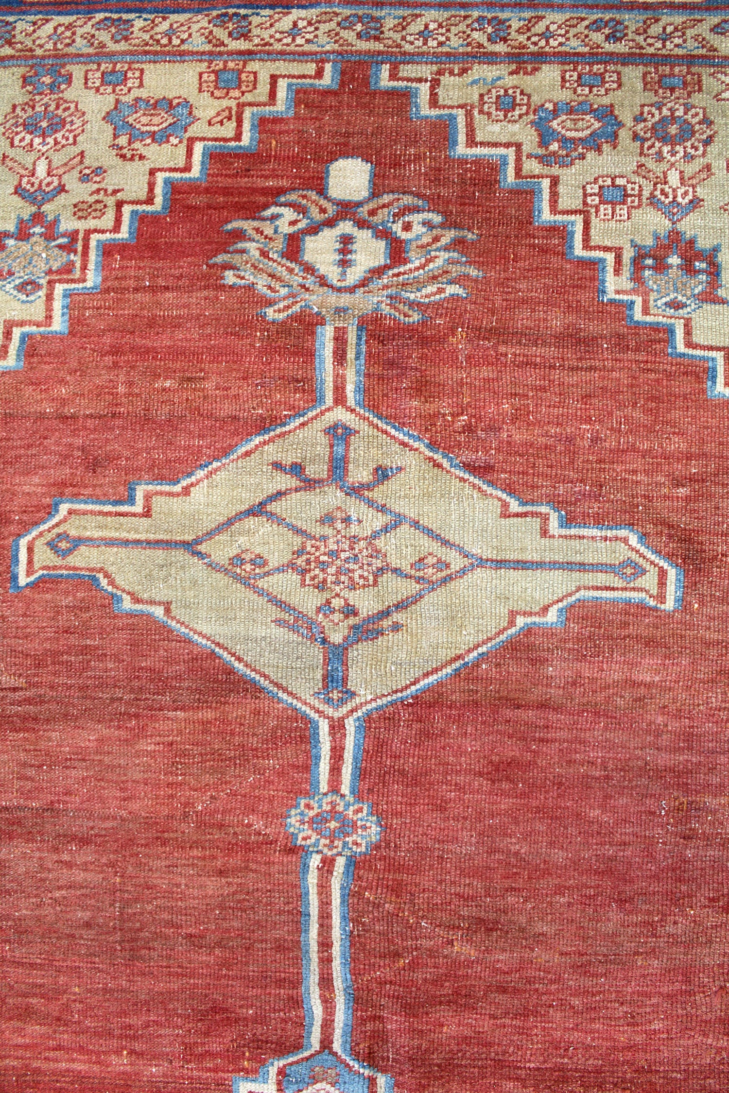 Antique Bakshaish Handwoven Traditional Rug, J57554