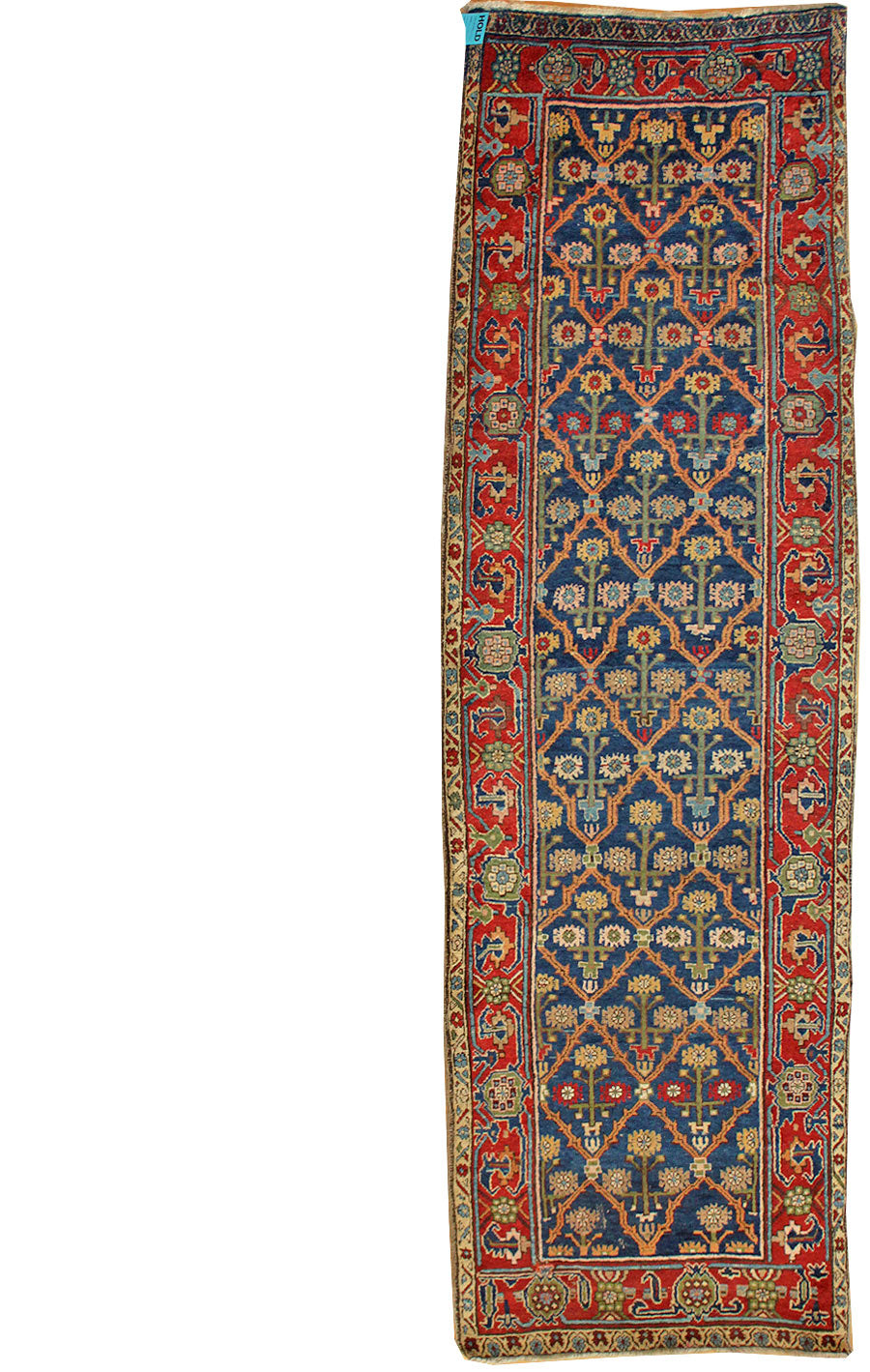 Antique Bijar Handwoven Traditional Rug