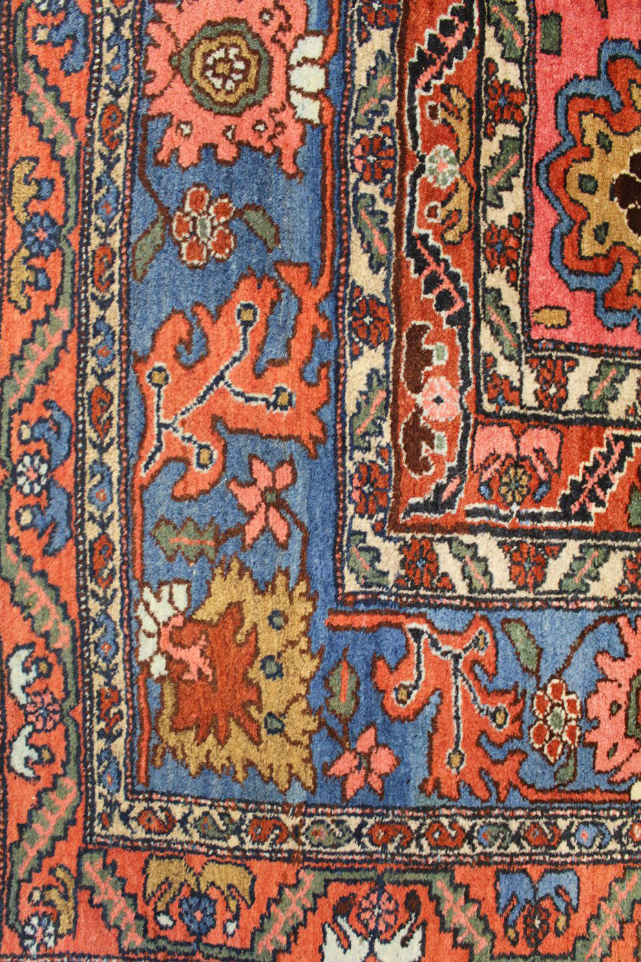 Antique Bijar Handwoven Traditional Rug, JF5866