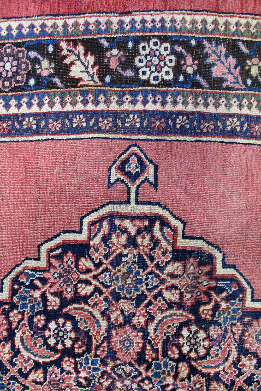 Antique Bijar Handwoven Traditional Rug, JF8008