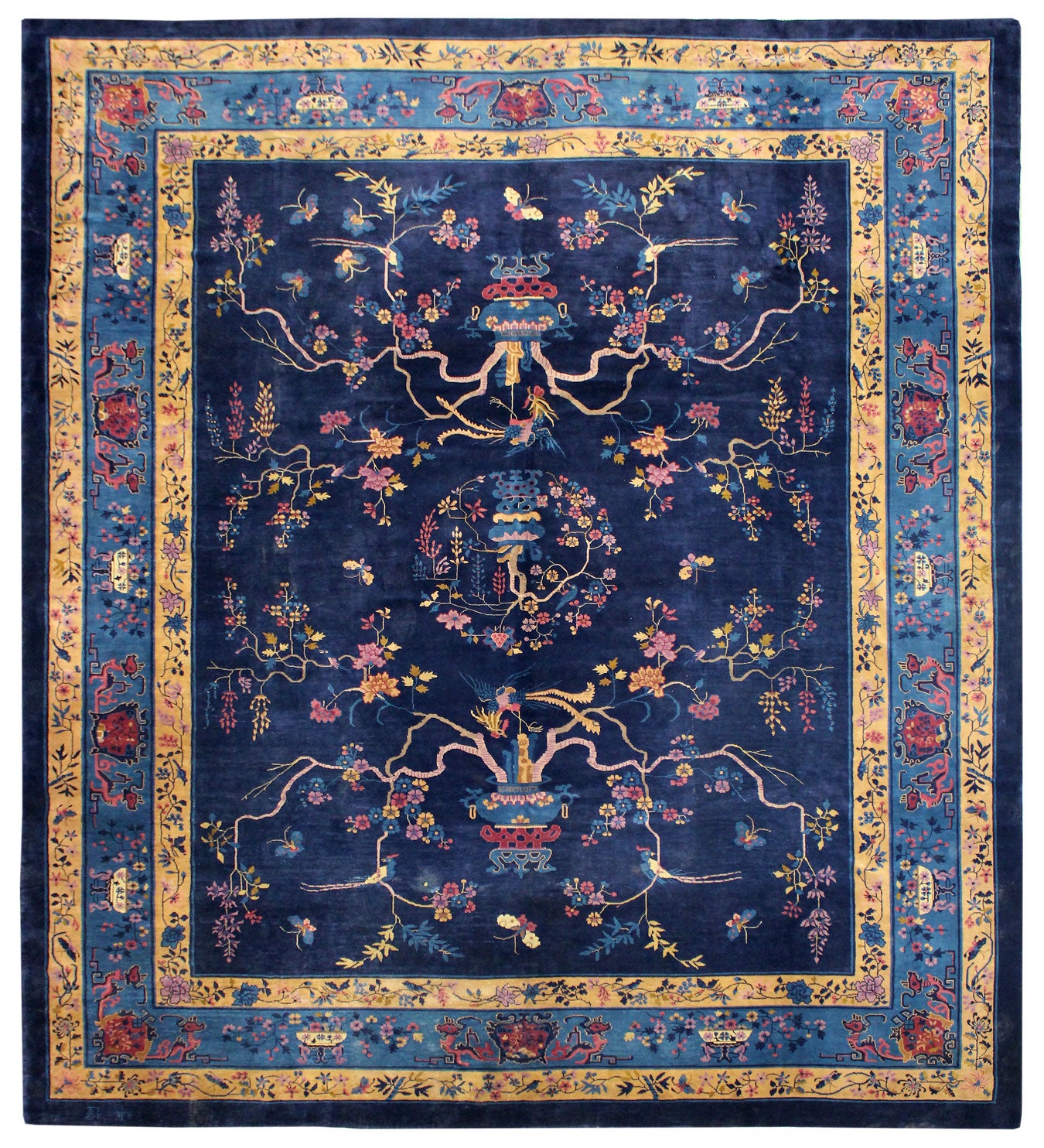 Antique Feddeh Handwoven Traditional Rug