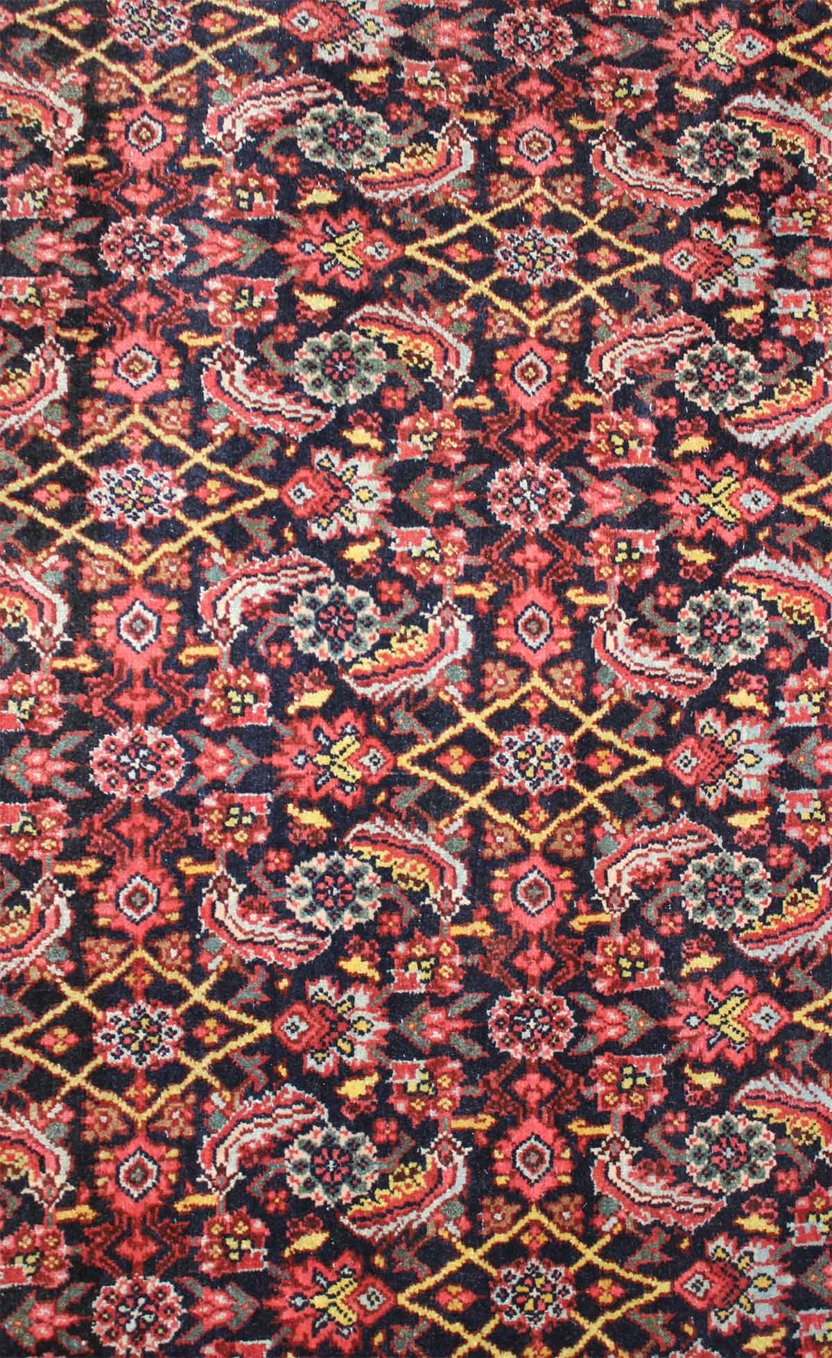 Antique Herati Handwoven Traditional Rug, JF4992