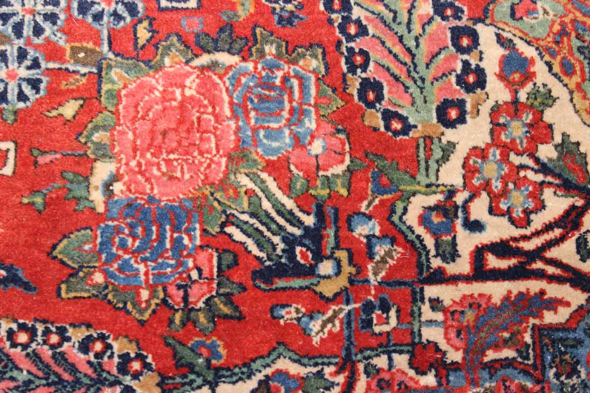 Antique Kashan Handwoven Traditional Rug, JF4180