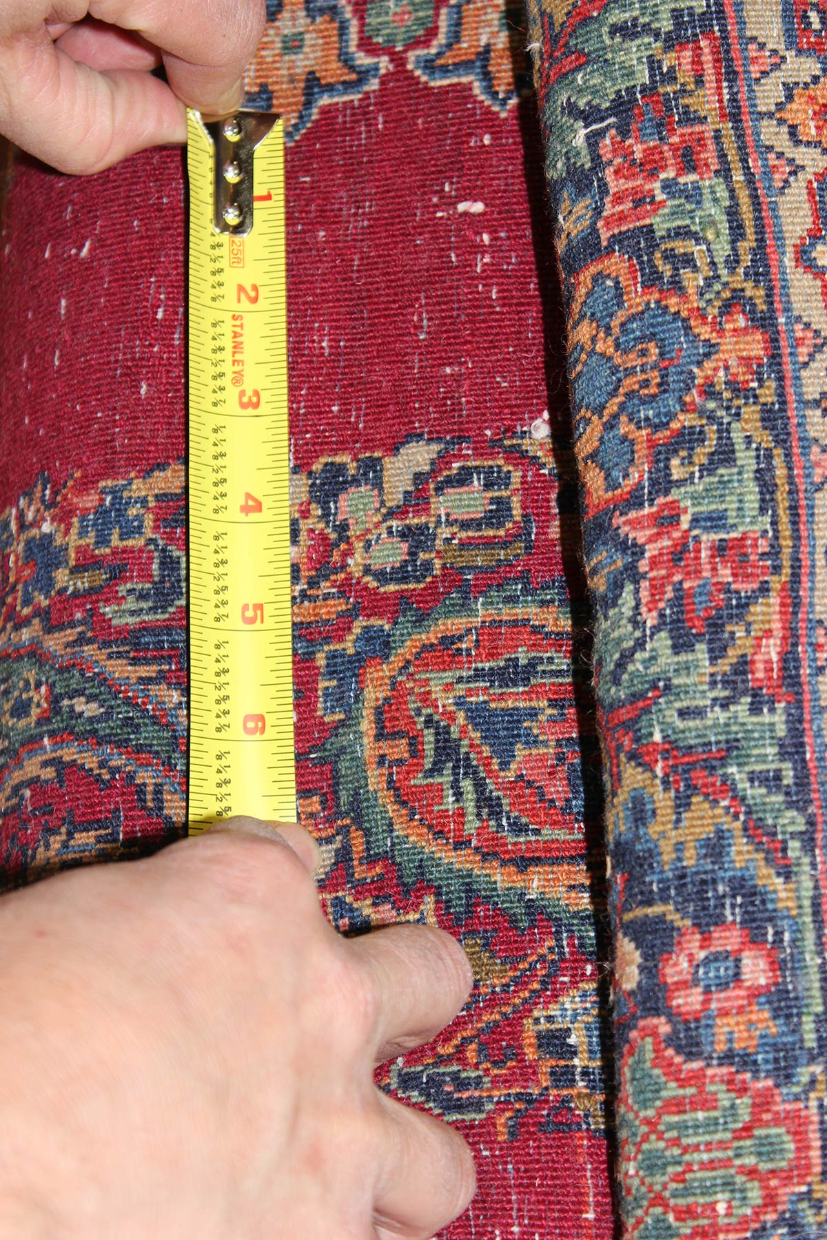 Antique Kashan Handwoven Traditional Rug, JF5632