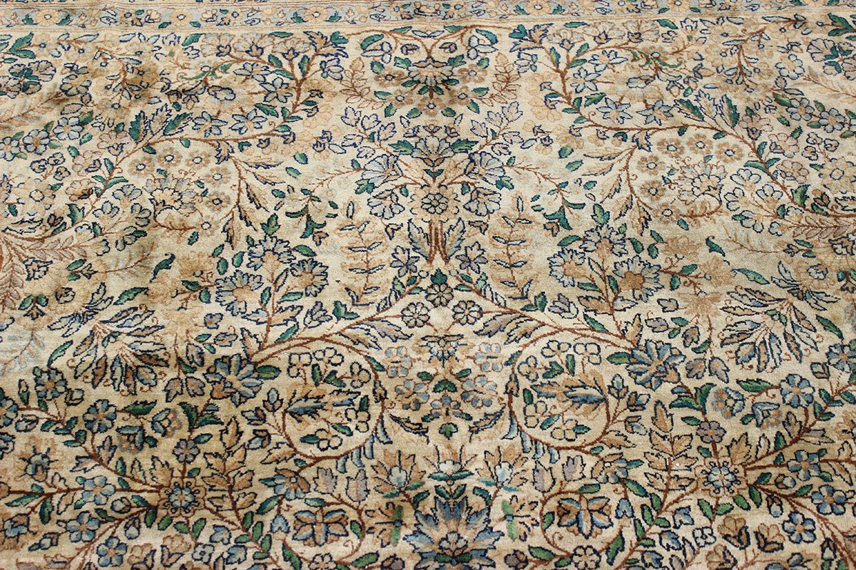 Antique Kerman Handwoven Traditional Rug, JF5952