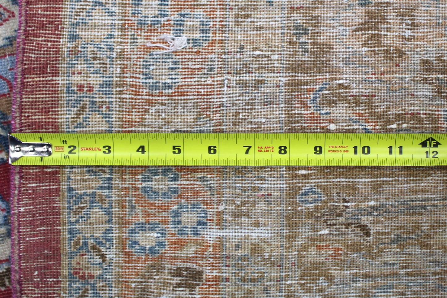 Vintage Meshad Handwoven Traditional Rug, J58768