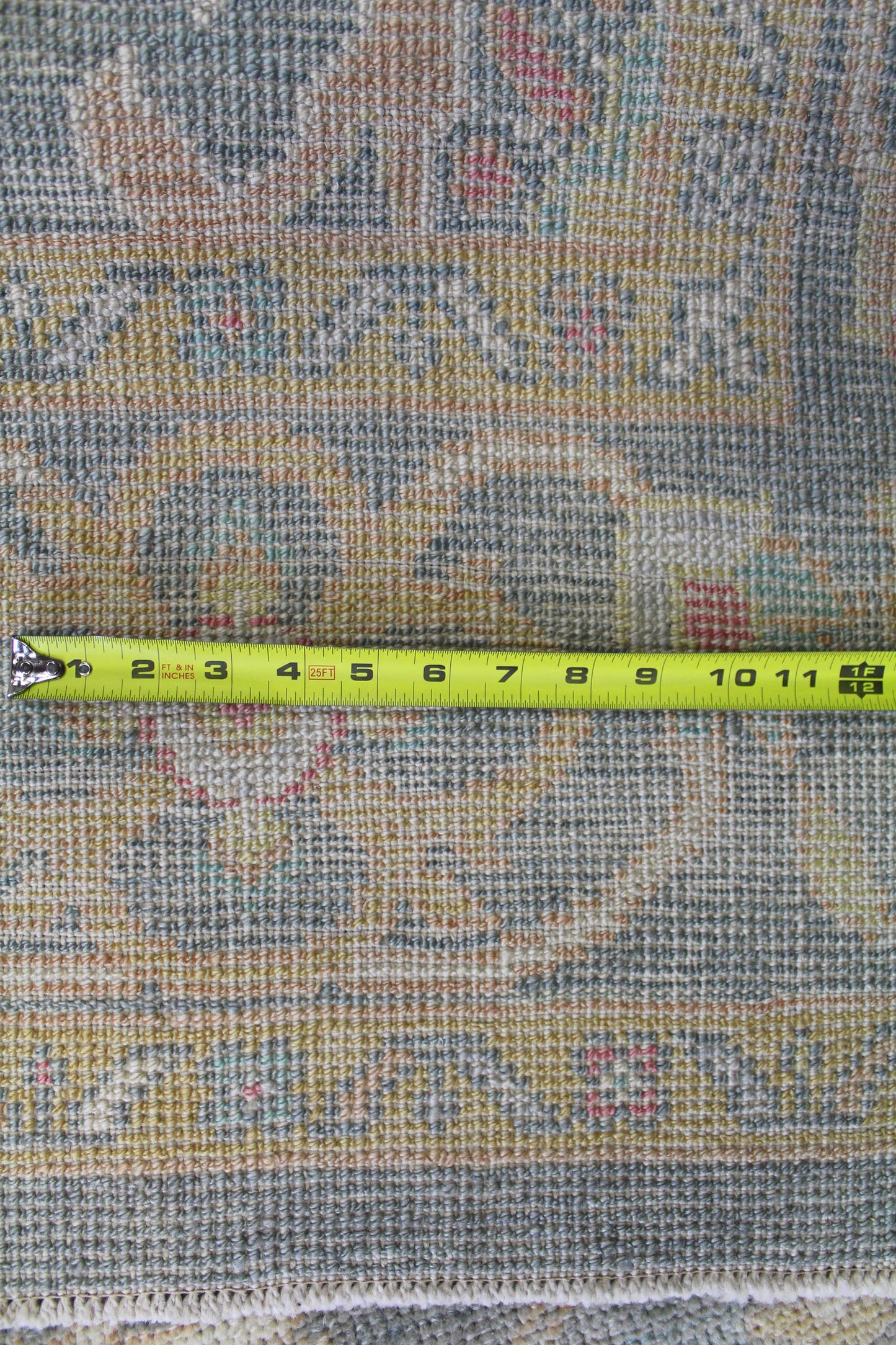 Vintage Oushak Handwoven Traditional Rug, J58219