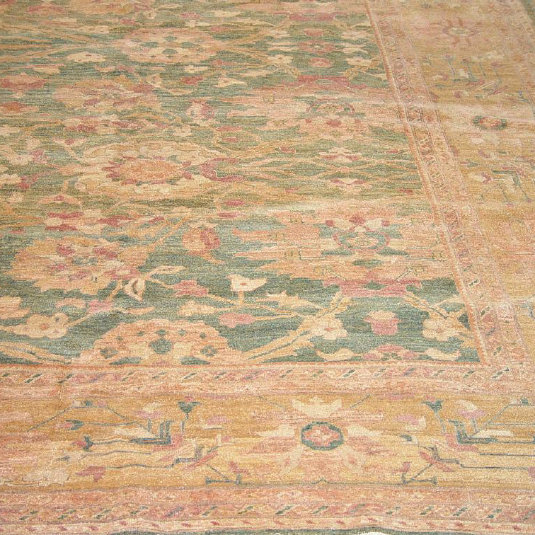 Sultanabad Handwoven Traditional Rug, 2324