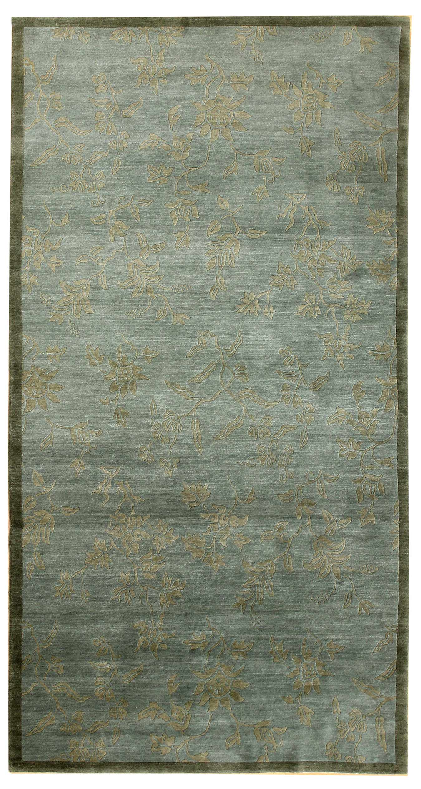 Floral Handwoven Transitional Rug