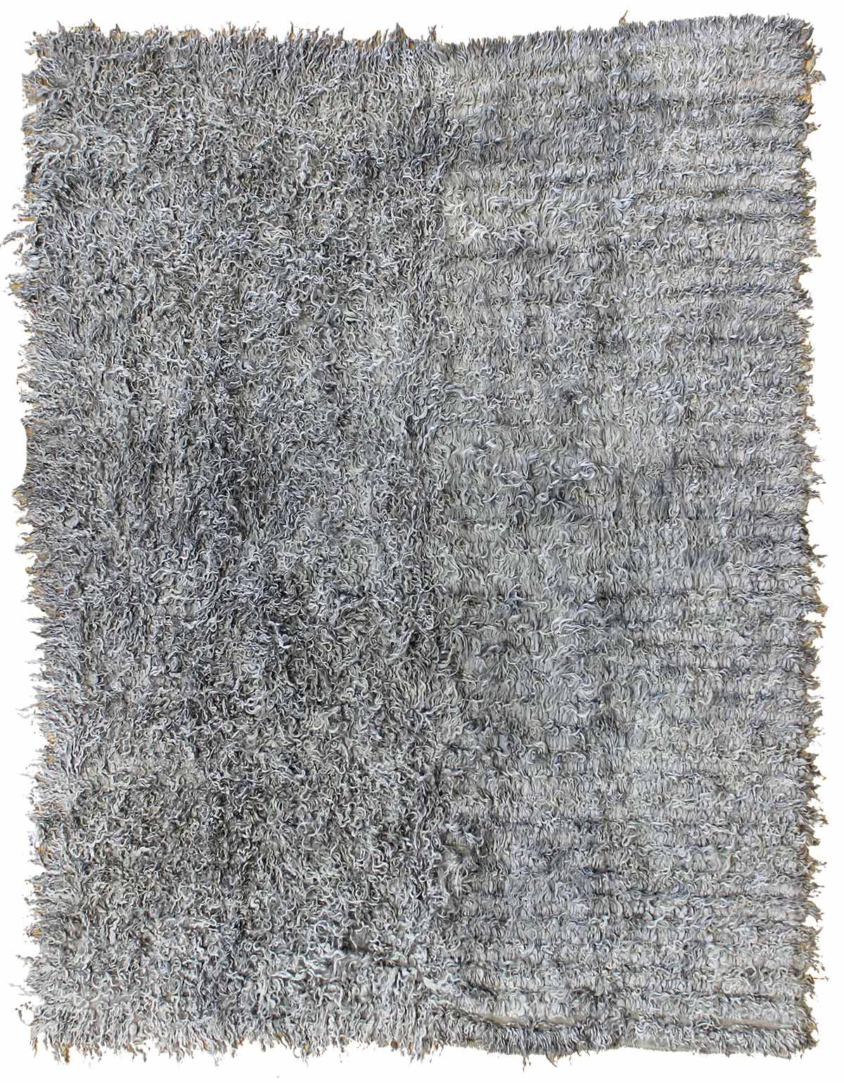 Overdyed Handwoven Transitional Rug