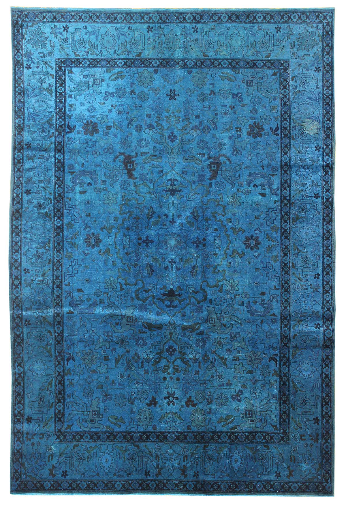 Antique Tabriz Handwoven Transitional Rug