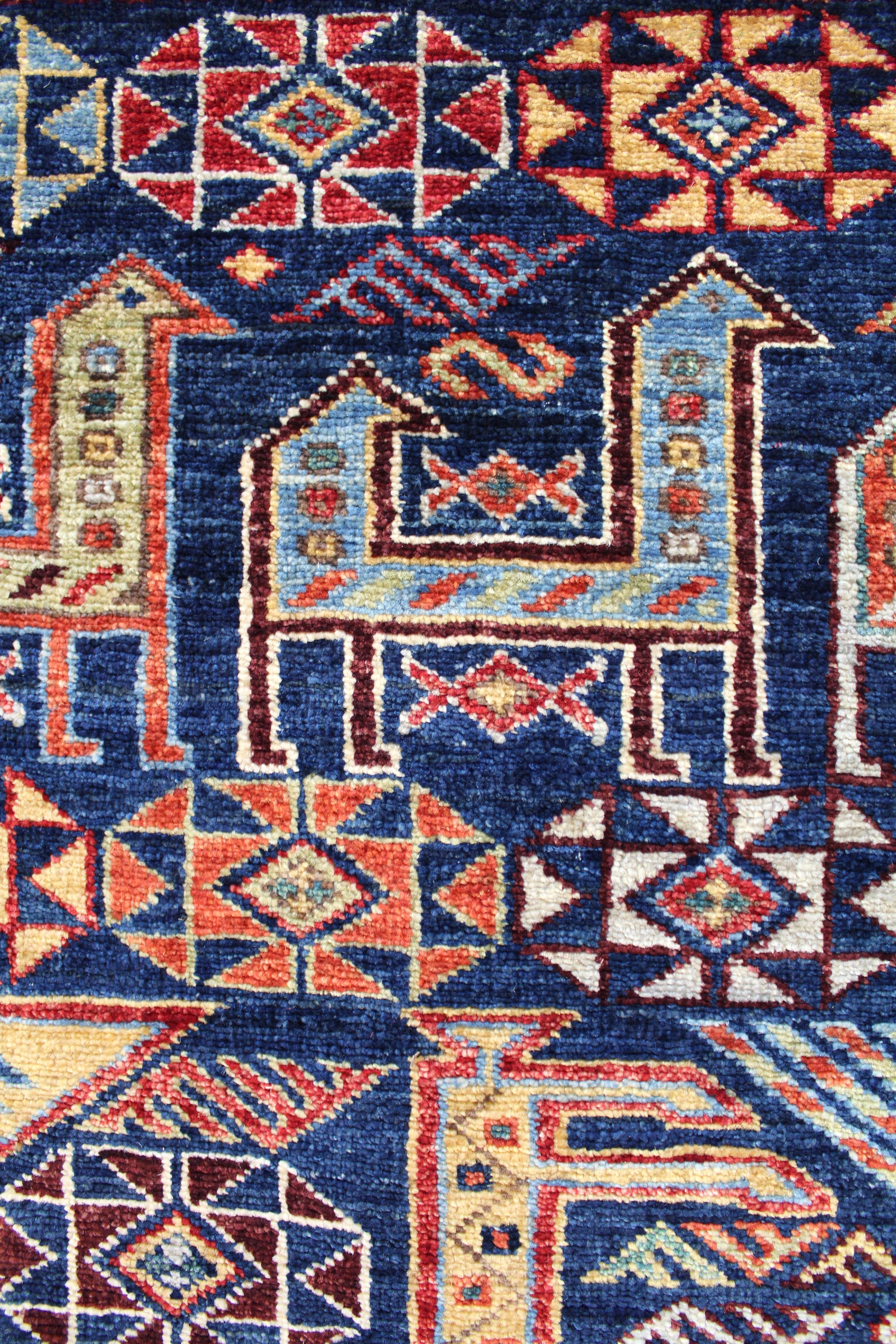 Akstafa Handwoven Tribal Rug, J59643