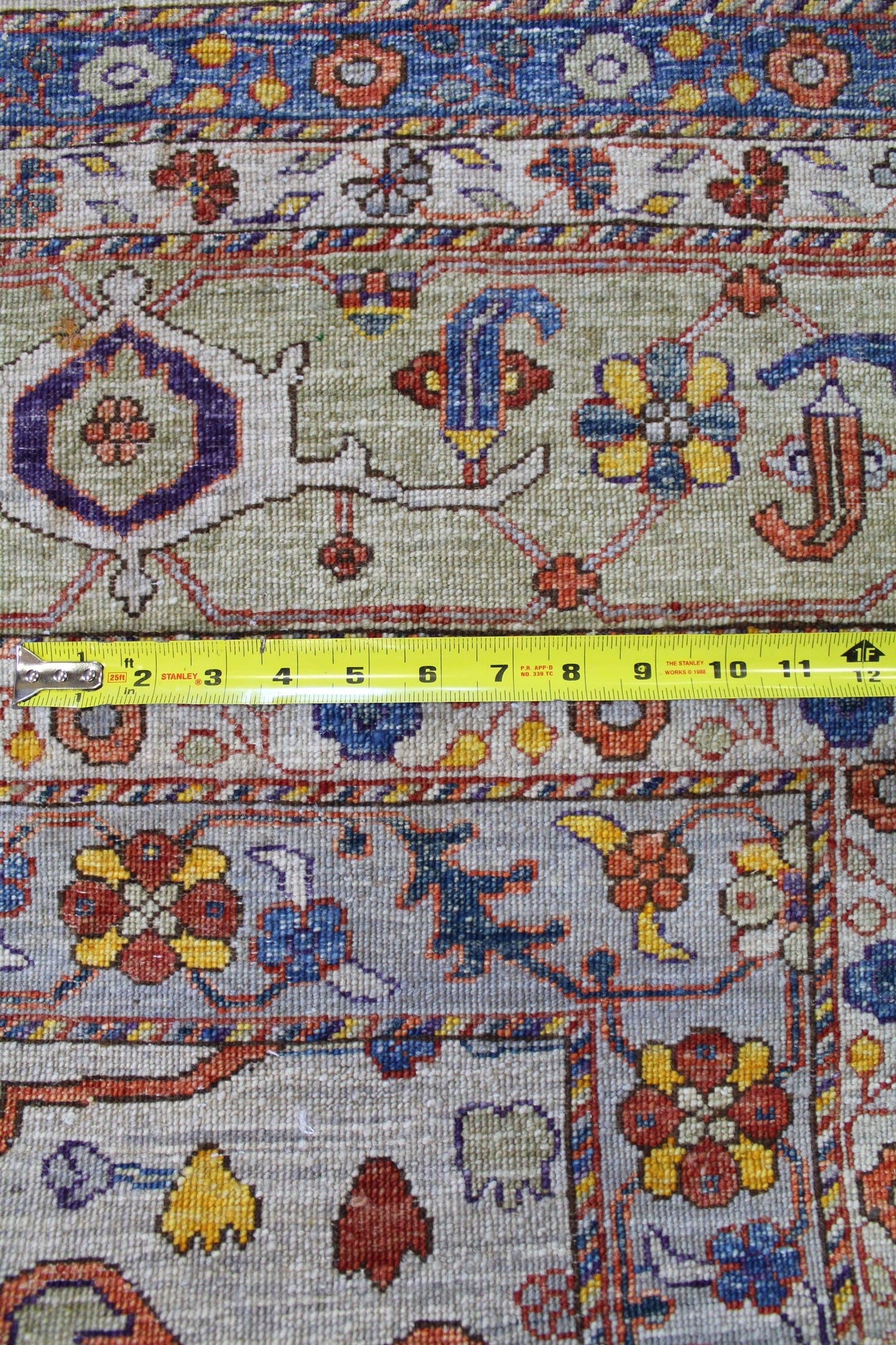 Arabesque Handwoven Tribal Rug, J57605