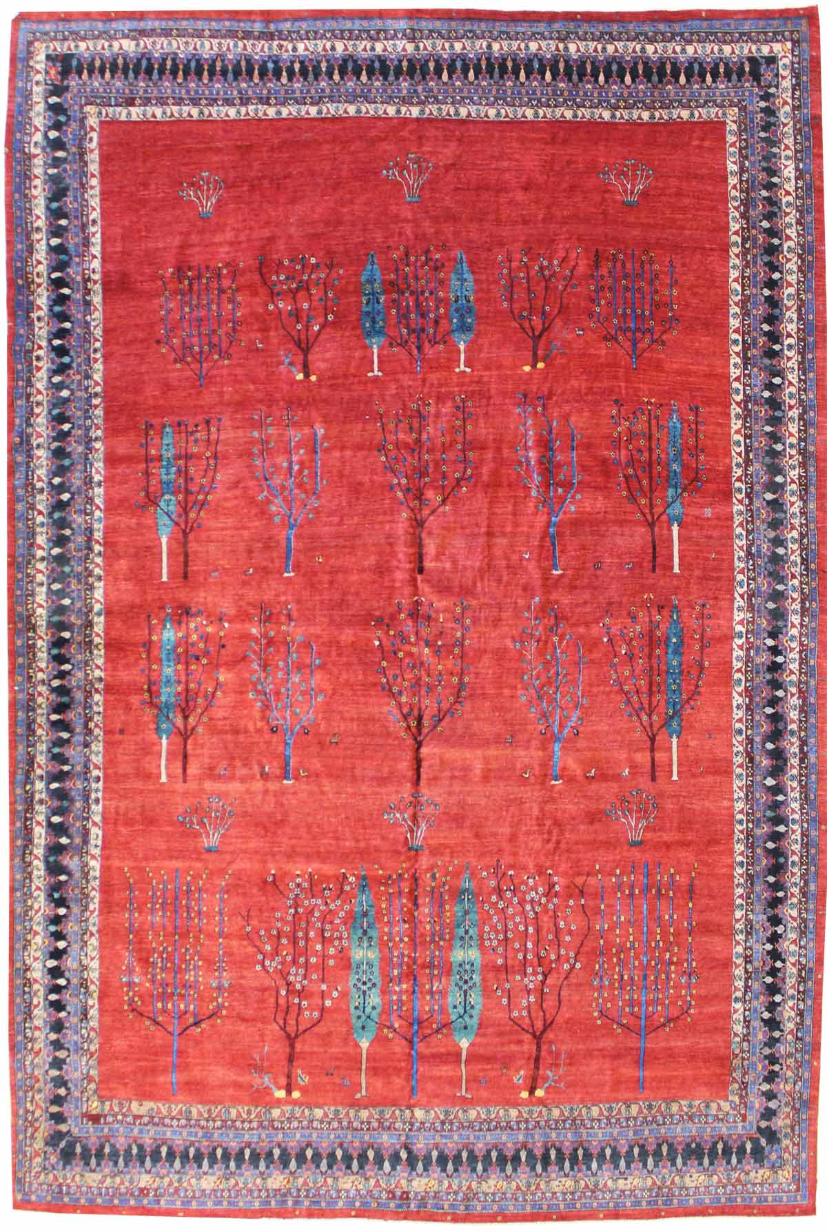 Bakhtiari Handwoven Tribal Rug