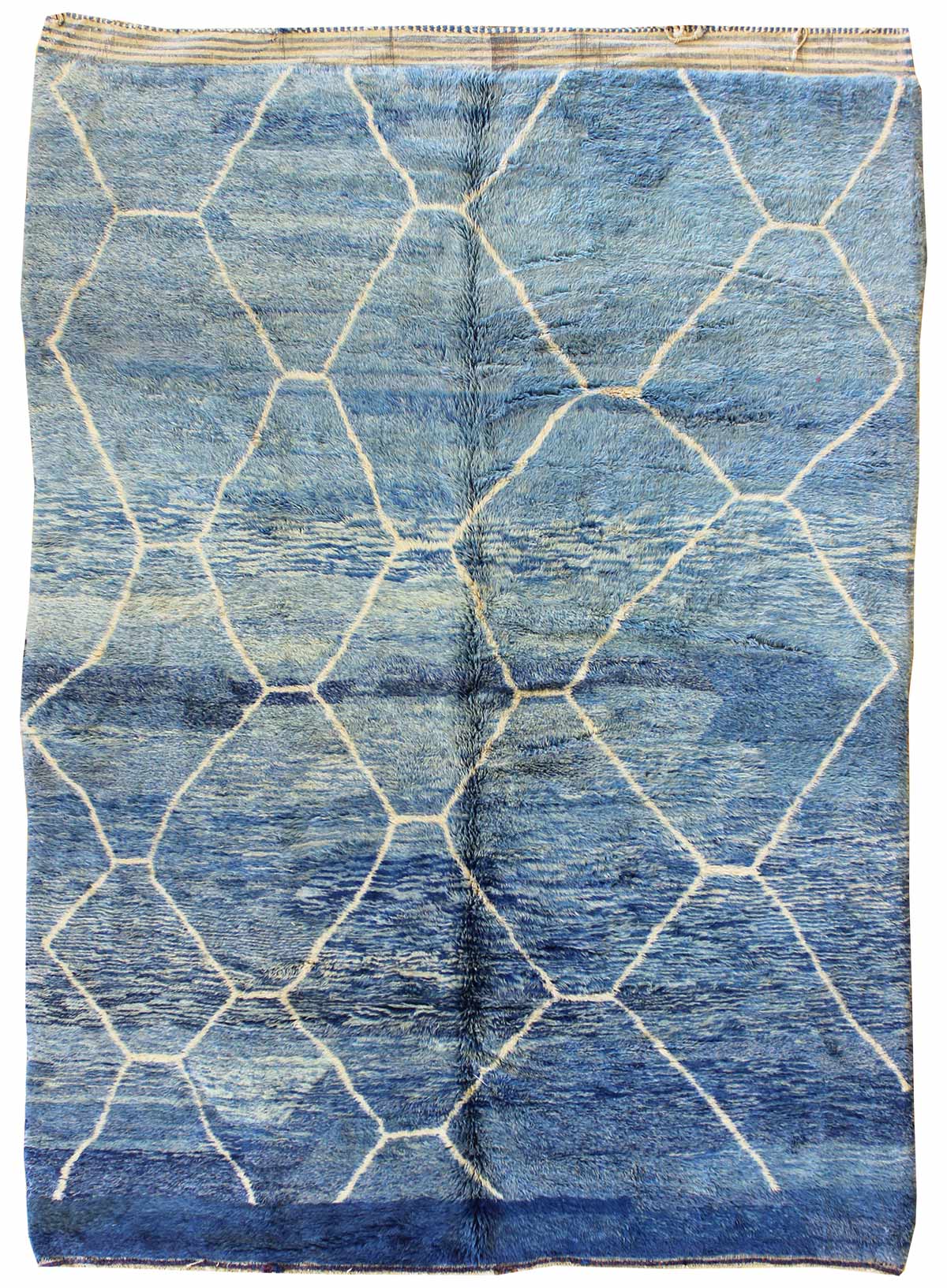 Beni Ouraine Handwoven Tribal Rug