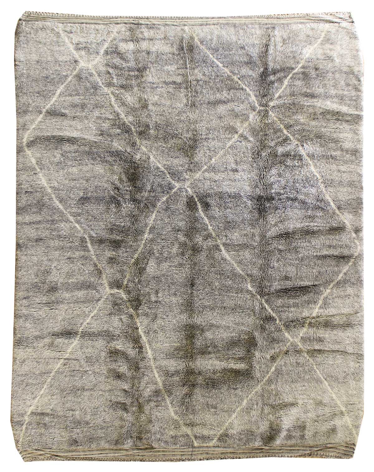 Beni Ouraine Handwoven Tribal Rug