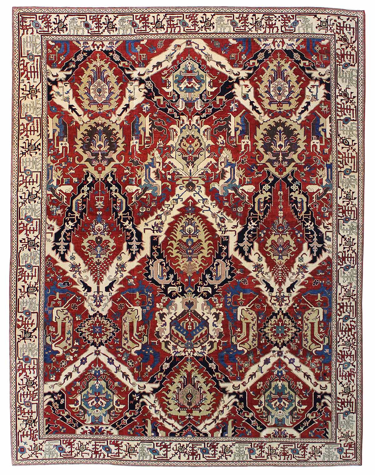 Dragon Karabagh Handwoven Tribal Rug