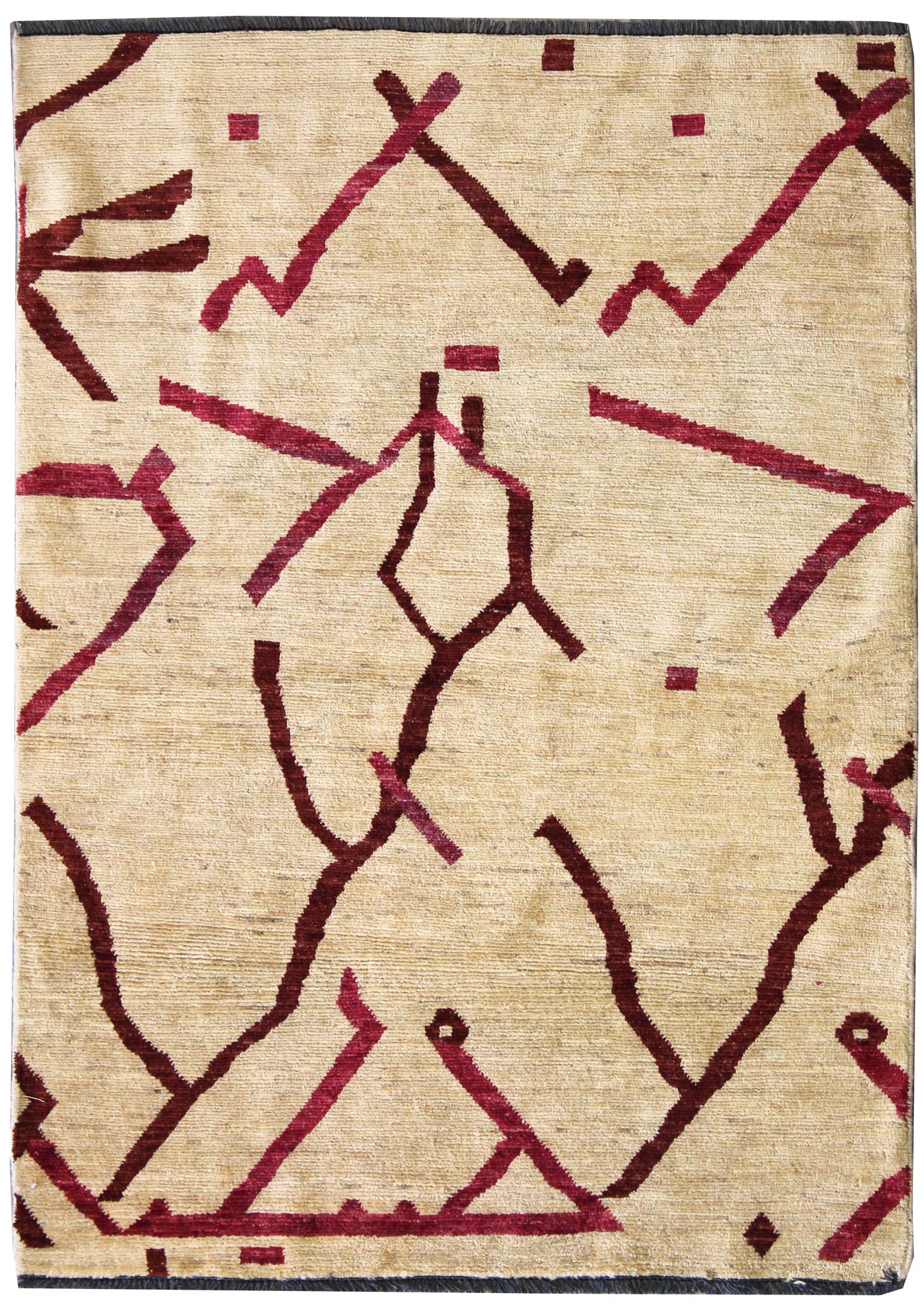 Moroccan Handwoven Tribal Rug