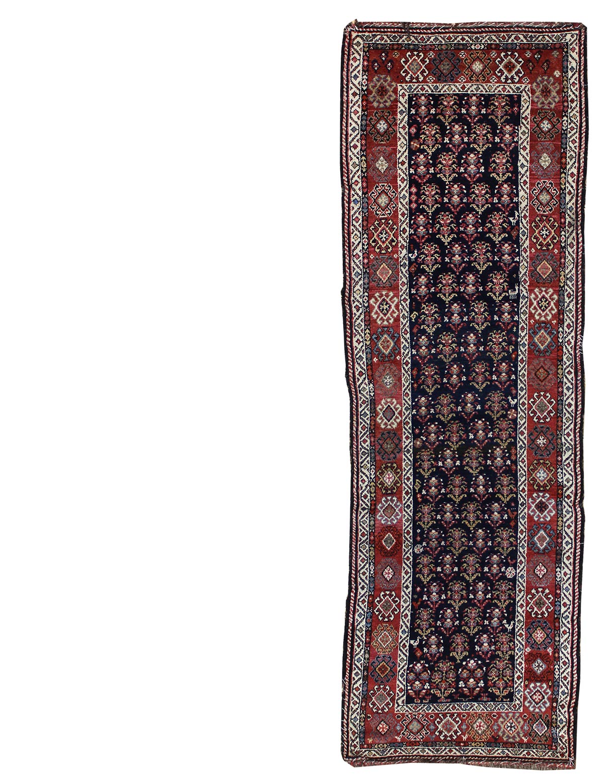 Antique N.W. Persian Handwoven Tribal Rug