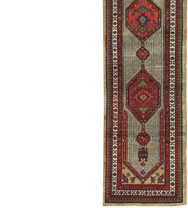 Antique Serab Handwoven Tribal Rug
