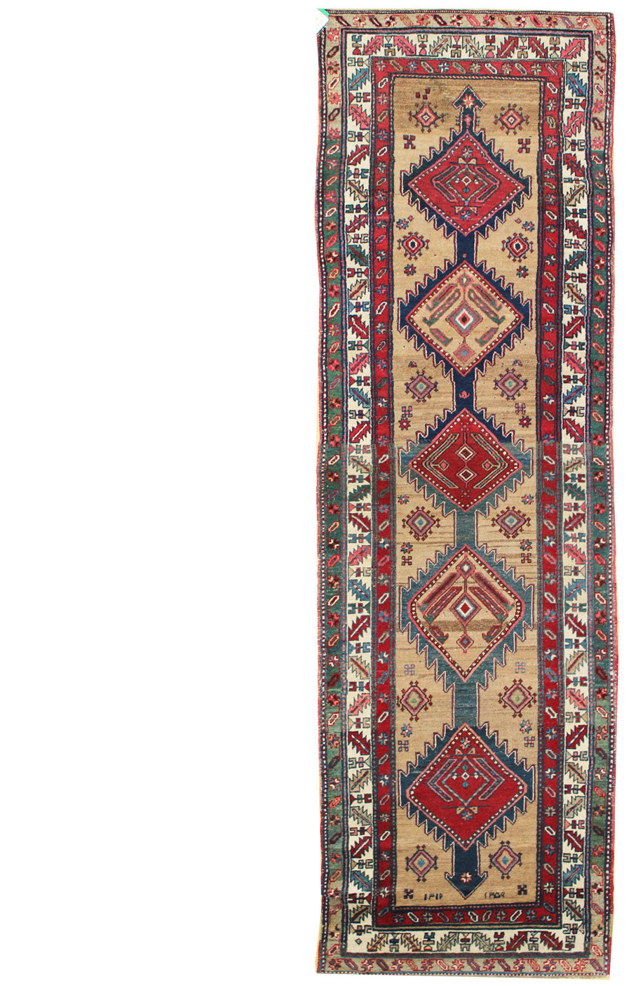 Antique Serab Handwoven Tribal Rug