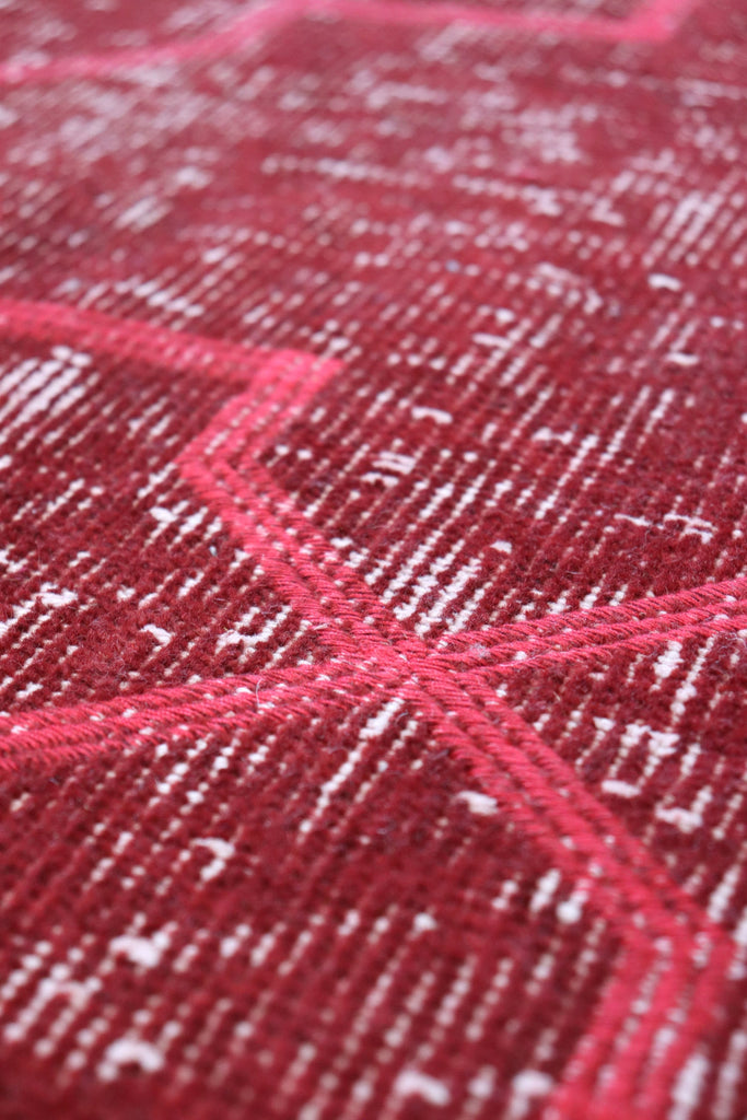 Vintage Embroidered Overdye Handwoven Contemporary Rug Landry & Arcari