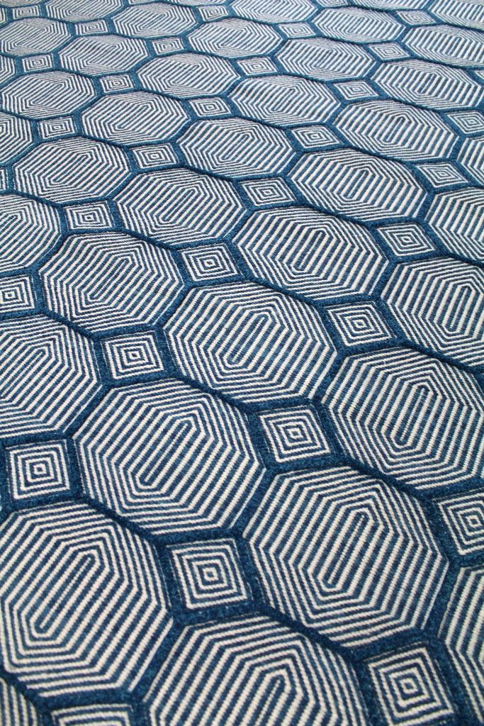 Preston Handwoven Contemporary Rug Landry & Arcari