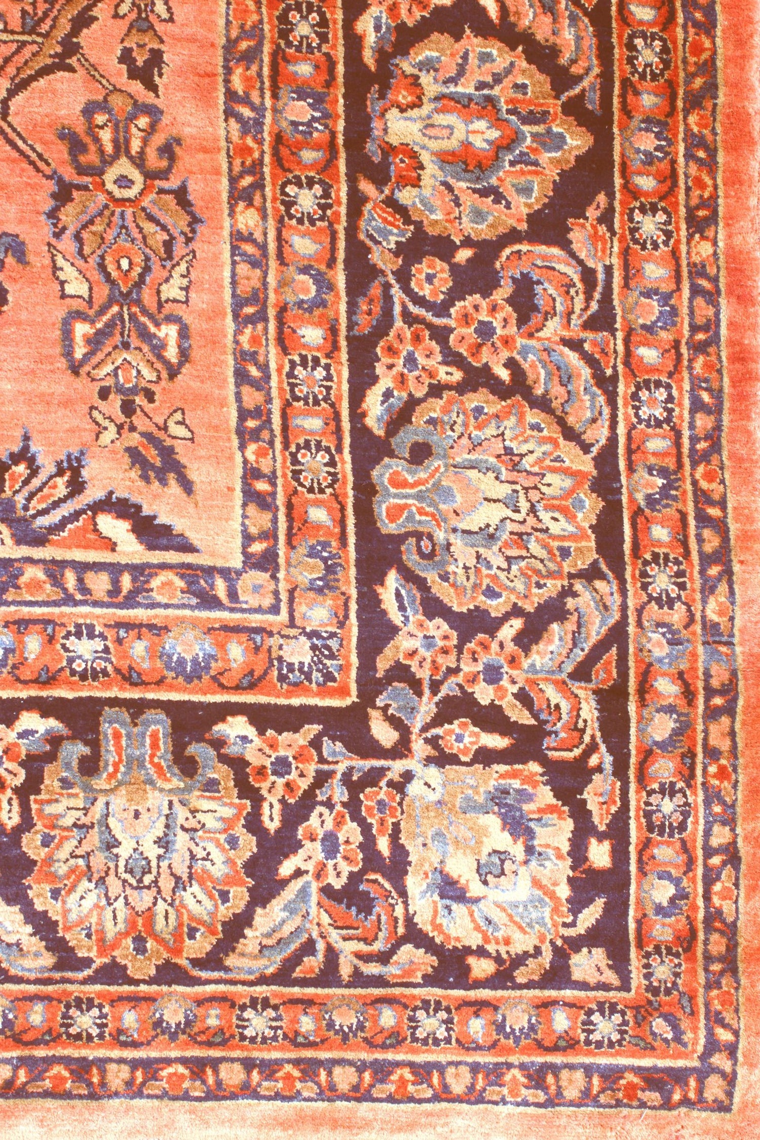 Antique Mahajaran Sarouk Handwoven Traditional Rug, J69651