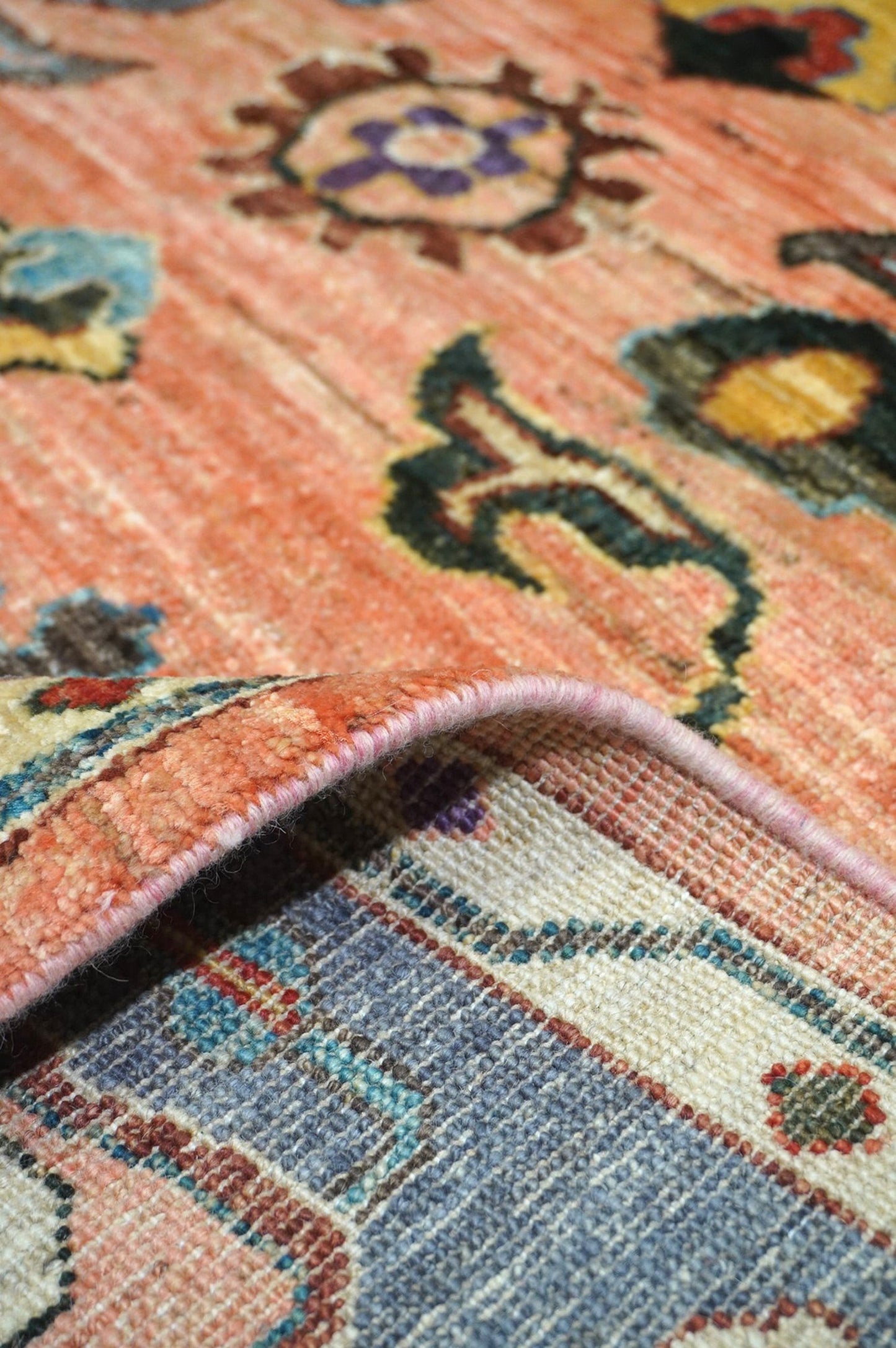 Oushak Handwoven Traditional Rug, J64385