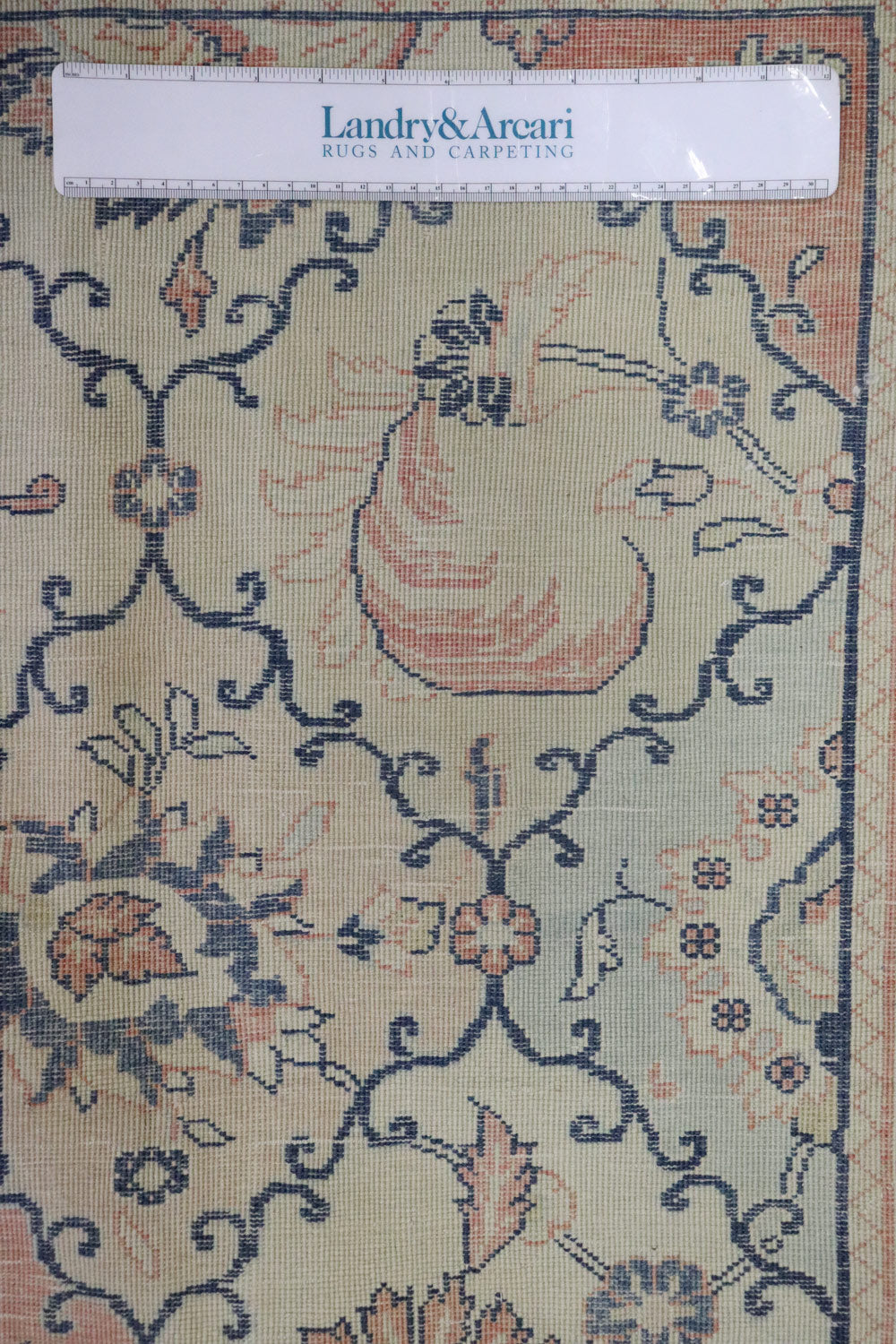 Vintage Panel Sarouk Handwoven Traditional Rug, J67999