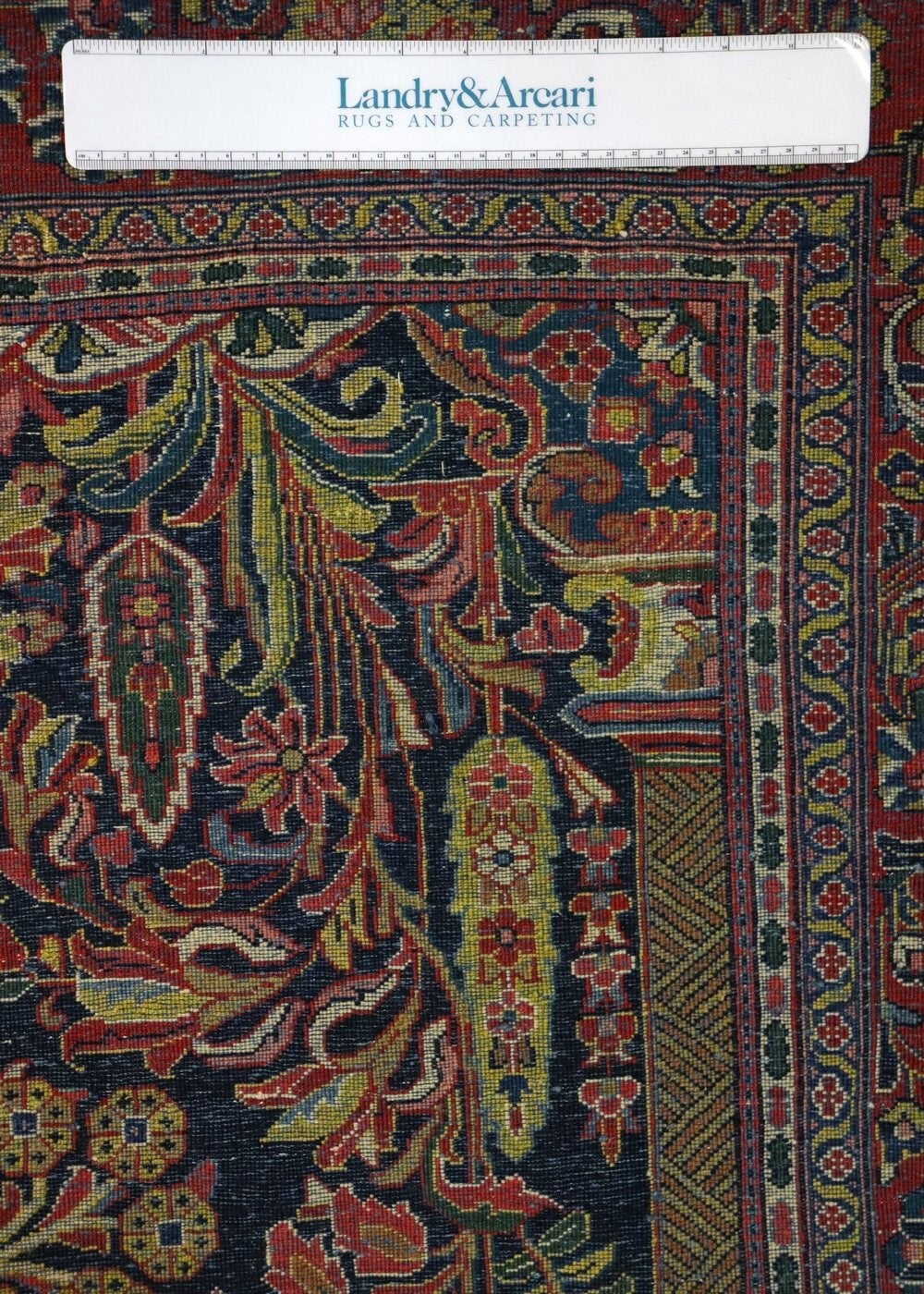 Antique Sarouk PrayerHandwoven Traditional Rug, J67882
