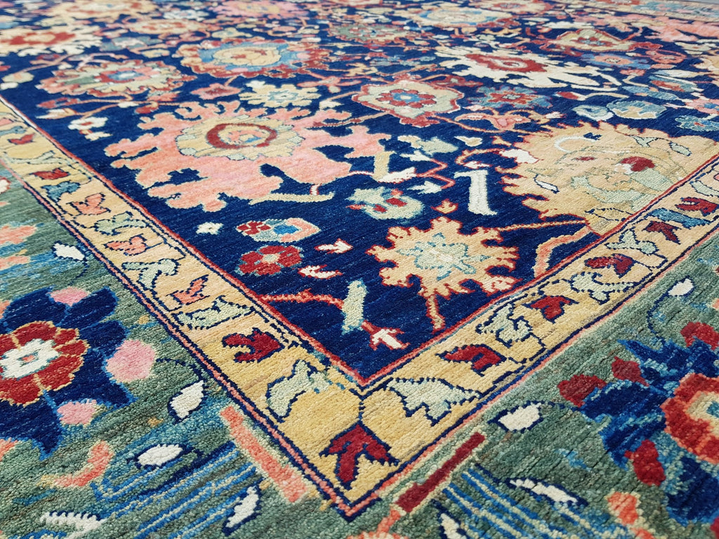 Sultanabad Handwoven Traditional Rug Landry & Arcari