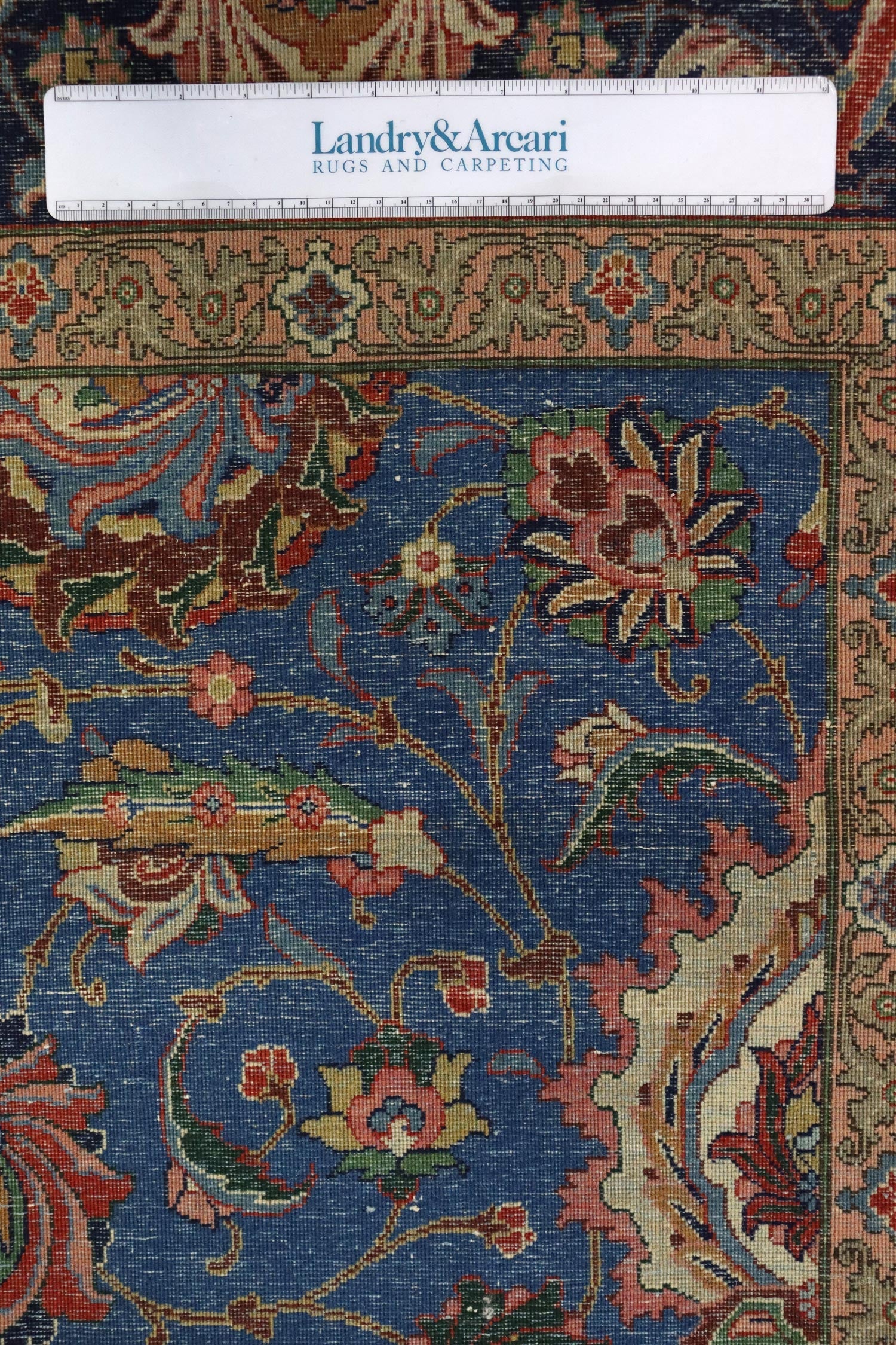 Antique Tabriz Handwoven Traditional Rug, J66276