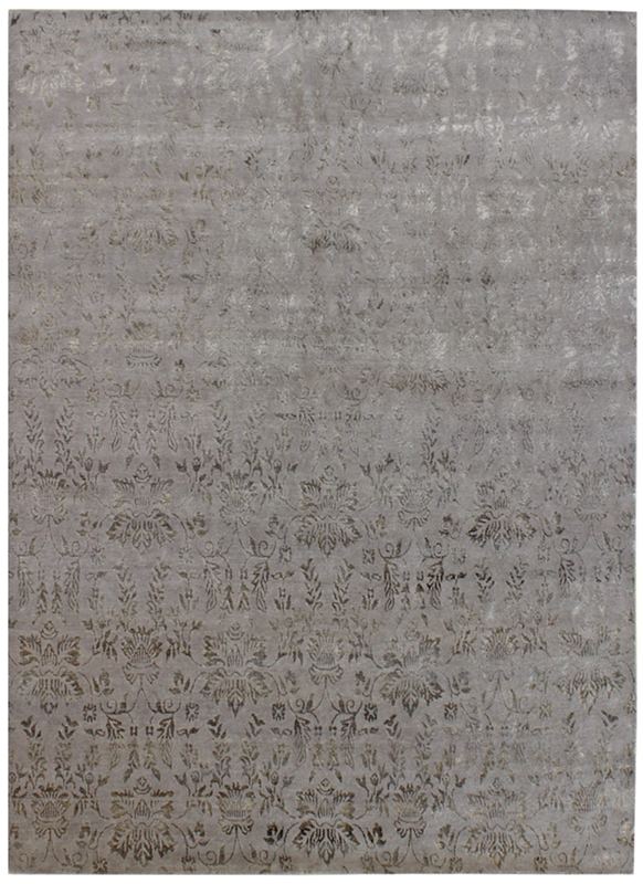 Damask Handwoven Transitional Rug