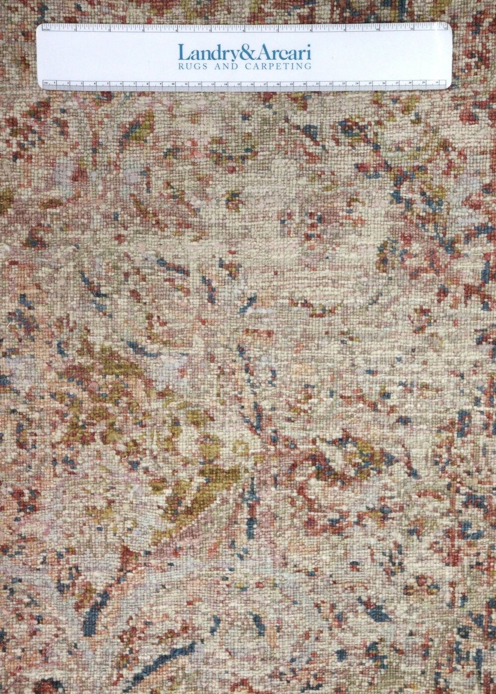 Erased Handwoven Transitional Rug, J68048