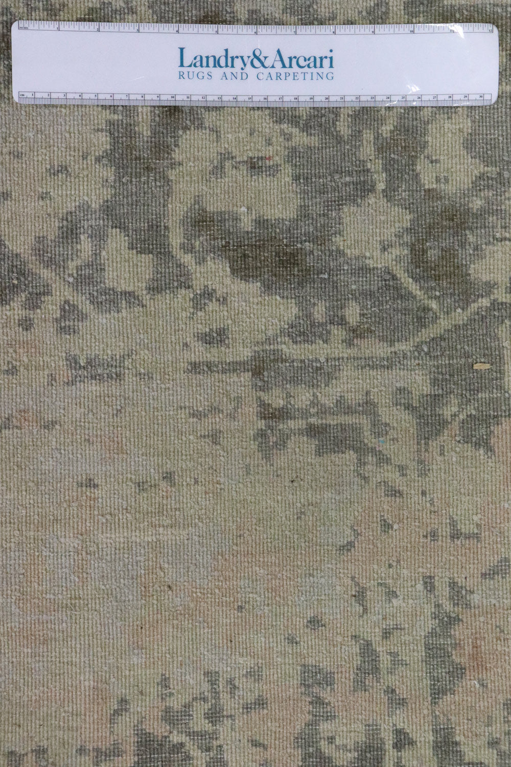 Erased Tabriz Handwoven Transitional Rug, 71214